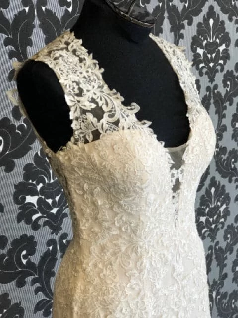 Something Blue Sincerity Bridal 3913 Women's Wedding Dress Lace Sand Mocha 5 Something Blue Sincerity Bridal 3913 Women's Wedding Dress Lace Sand Mocha