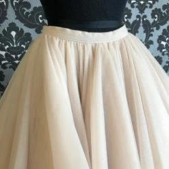 Something Blue Size 10 Champagne Martina Liana Tulle Skirt WEDDING DRESSES