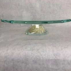 Something Blue DECOR Cake Stand Size 13"X3" Glass Clear CAKE ACCESSORIES