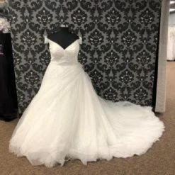 Something Blue Allure Bridal D283 Wedding Dress Tulle White Size 24 WEDDING DRESSES
