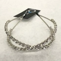 Something Blue Sophia Collection Headband Rhinestone Silver NEW ARRIVALS