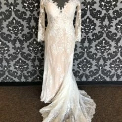Something Blue Madeline Gardner Wedding Dress Lace/Sequin Champagne/Ivory WEDDING DRESSES