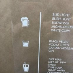 Something Blue Sign Wood/Acrylic Dark Stain Size 8"x11" SIGNS