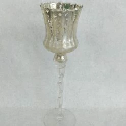 Something Blue NEW ARRIVALS Goblet Size 13.75" Glass Champagne RENTAL