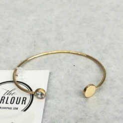 Something Blue Bracelet Metal Gold Jewelry