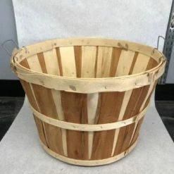 Something Blue DECOR Basket Wood Beige Size 12