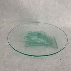Something Blue Cake Stand Size 11" Glass Clear Glass RENTAL NEW ARRIVALS