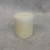 Something Blue DECOR Pillar Candle Wax Ivory Size 3" CANDLES