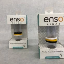 Something Blue JEWELRY Enso Triple Band Silicone Ring