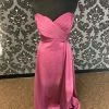Something Blue Belsoie L3002 Formal Chiffon/Beaded Exotic Fuchsia Size 12 FORMAL DRESSES FORMAL/MOTHER'S DRESSES