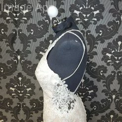 Something Blue Essense Of Australia D2432IV Wedding Dress Lace Size 10 AS IS SMALL HOLE ON HIP