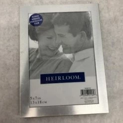 Something Blue Frame Metal Silver Size 5"x7" SIGNS