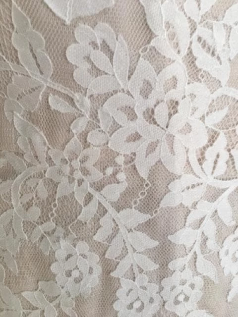 Something Blue Wedding AS IS Ti Adora Women's Wedding Dress Lace Ivory/Nude Size 12 Spaghetti 5 Something Blue Wedding AS IS Ti Adora Women's Wedding Dress Lace Ivory/Nude Size 12 Spaghetti