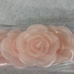 Something Blue His&Hers Floating Candles Wax Blush Size 3" CANDLES DECOR