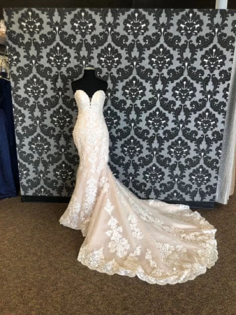 Something Blue Essense Of Australia D2424CR Wedding Dress Lace Ivory/Champagne WEDDING DRESSES 3 Something Blue Essense Of Australia D2424CR Wedding Dress Lace Ivory/Champagne WEDDING DRESSES