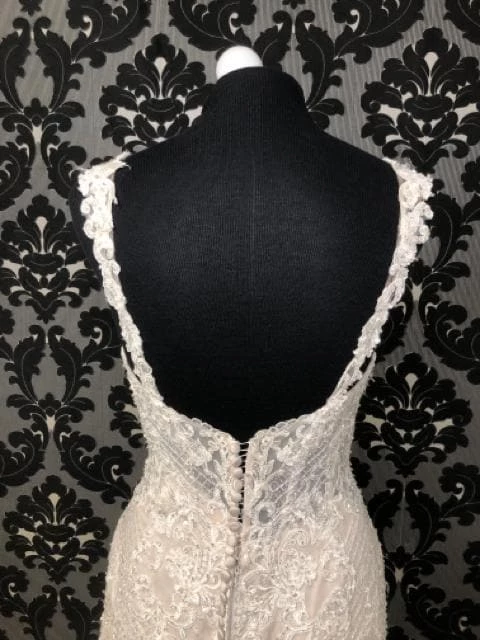 Something Blue WEDDING DRESSES Martina Liana 904 Wedding Dress Beaded Lace/Tulle AS IS DISCOLORED SEQUINS 6 Something Blue WEDDING DRESSES Martina Liana 904 Wedding Dress Beaded Lace/Tulle AS IS DISCOLORED SEQUINS