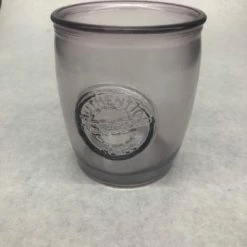 Something Blue Down To Earth Tumbler 100% Recycled Glass Purple Size 16oz GLASSWARE DECOR