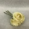 Something Blue Ranunculus Floral Ivory Size 3ct FLORAL DECOR