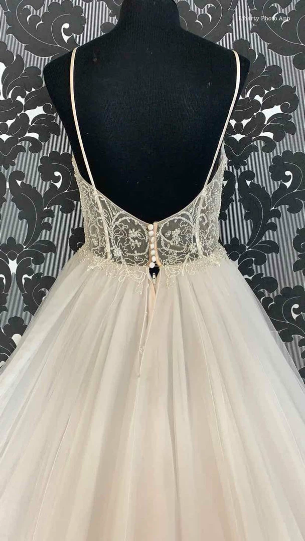 Something Blue Sincerity By Justin Alexander ROSALYN 44069 Women's Wedding Dress Tulle WEDDING DRESSES 7 Something Blue Sincerity By Justin Alexander ROSALYN 44069 Women's Wedding Dress Tulle WEDDING DRESSES