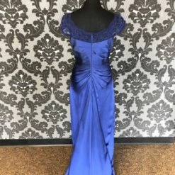 Something Blue Jade By Jasmine K148059 Women's Formal Polyester New Cobalt Floor FORMAL/MOTHER'S DRESSES