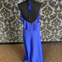 Something Blue B2 Jasmine B213001 Formal Chiffon Cobalt Size 8 FORMAL DRESSES