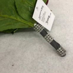 Something Blue Bouquet Floral Gray/Burgundy/Ivory Size 12