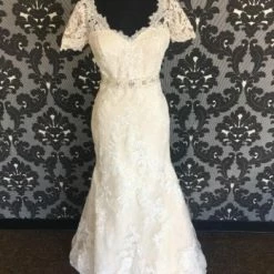 Something Blue Wedding Pronovias Wedding Dress Lace Ivory & Blush Size 8 NEW ARRIVALS 9 Something Blue Wedding Pronovias Wedding Dress Lace Ivory & Blush Size 8 NEW ARRIVALS