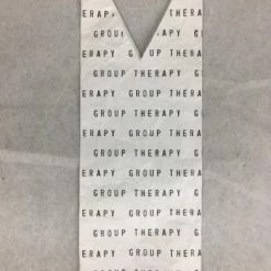 Something Blue Wedding Black/White Wine Bag Group Therapy