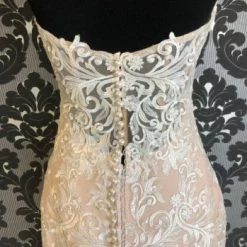 Something Blue Essense Of Australia D2424CR Wedding Dress Lace Ivory/Champagne WEDDING DRESSES 10 Something Blue Essense Of Australia D2424CR Wedding Dress Lace Ivory/Champagne WEDDING DRESSES