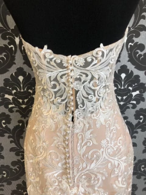 Something Blue Essense Of Australia D2424CR Wedding Dress Lace Ivory/Champagne WEDDING DRESSES 6 Something Blue Essense Of Australia D2424CR Wedding Dress Lace Ivory/Champagne WEDDING DRESSES