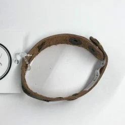 Something Blue Bracelet Fabric Brown/Green Jewelry