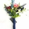 Something Blue DECOR Bouquet Floral Blush/Burgundy/Blue/Ivory Size 19" FLORAL
