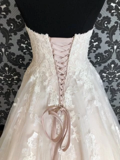 Something Blue Stella York Wedding Dress Tulle/Lace Champagne/Ivory Size 16 WEDDING DRESSES 5 Something Blue Stella York Wedding Dress Tulle/Lace Champagne/Ivory Size 16 WEDDING DRESSES