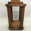 Something Blue Lantern Wood Brown Size 14.25"x7.25" WOOD DECOR