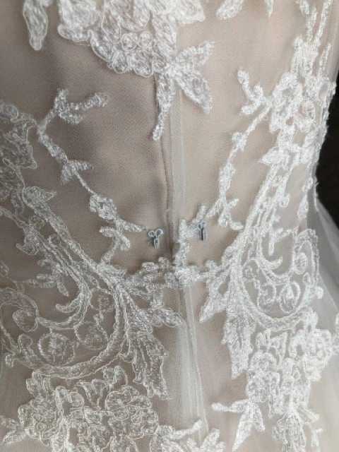 Something Blue Maggie Sottero 5MB657 Wedding Dress Lace Blush/Ivory WEDDING DRESSES 10 Something Blue Maggie Sottero 5MB657 Wedding Dress Lace Blush/Ivory WEDDING DRESSES