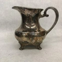 Something Blue Pitcher Silver Tarnished Silver Size Various CONTAINER