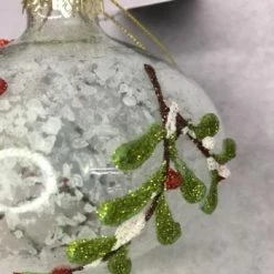 Something Blue Wedding Ornament Glass Multi Size 4