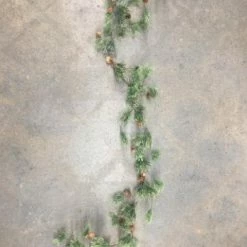 Something Blue Wedding DECOR CraftMore Garland Pine Green/Brown Size 6' GARLAND