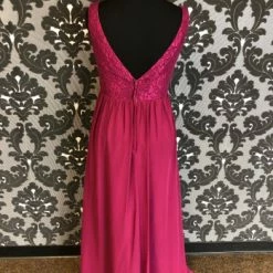 Something Blue FORMAL/MOTHER'S DRESSES Impression Bridal Women's Formal Chiffon/Lace Raspberry Size 14 FORMAL DRESSES