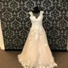 Something Blue Eddy K EK1229 Wedding Dress Tulle/Lace Champagne/Ivory Size 14 WEDDING DRESSES