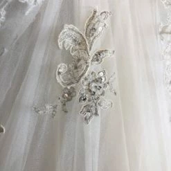 Something Blue WEDDING DRESSES Essense Of Australia D2379DM Ivory Size 14 AS IS HOLES THROUGHOUT LOOSE BEADS