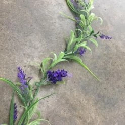 Something Blue Wedding Lavender Greenery Purple/Green Size 5' GARLAND DECOR