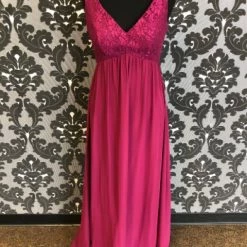Something Blue FORMAL/MOTHER'S DRESSES Impression Bridal Women's Formal Chiffon/Lace Raspberry Size 14 FORMAL DRESSES