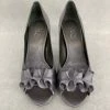 Something Blue Touch Of Nina Women Heels Satin Gray Size 8.5 NEW ARRIVALS