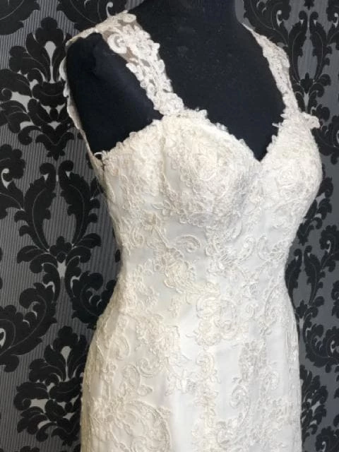 Something Blue Stella York SKYE 6146 Women's Wedding Dress Lace Ivory Size 12 Sheath 5 Something Blue Stella York SKYE 6146 Women's Wedding Dress Lace Ivory Size 12 Sheath