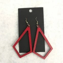 Something Blue JEWELRY B&B Earrings Wood Small