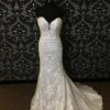 Something Blue Stella York 6585 SONOMA Women's Wedding Dress Lace Ivory Size 12 Sheath