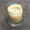 Something Blue DECOR 4" Glass Votive And Champagne Candle