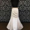 WEDDING DRESSES Size 14 Champagne Allure Satin Trumpet Skirt Separate