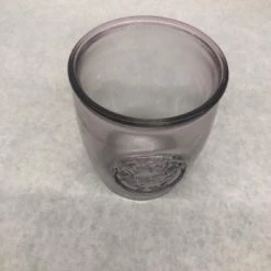 Something Blue Down To Earth Tumbler 100% Recycled Glass Purple Size 16oz GLASSWARE DECOR